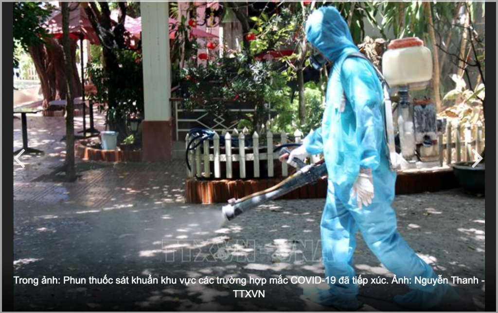Phun sát trùng tại Bình Thuận