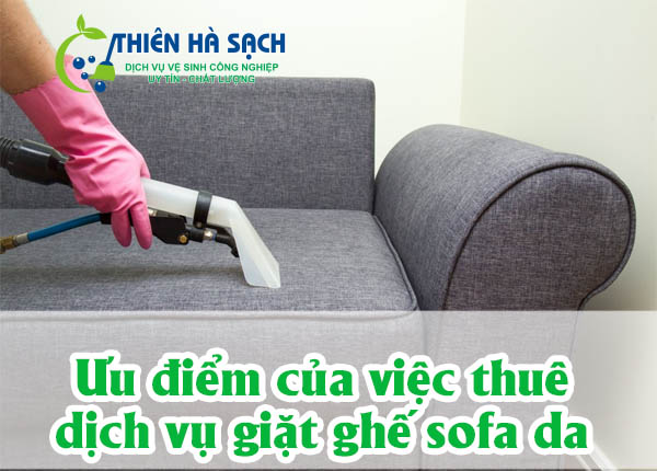 Dịch vụ vệ sinh làm sạch ghế sofa da